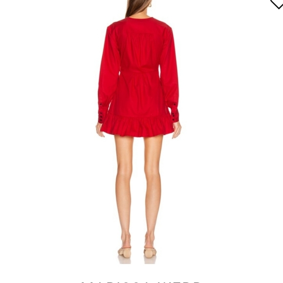 MARISSA WEBB janelle lightweight  Cotton Canvas mini Dress medium - Picture 2 of 13